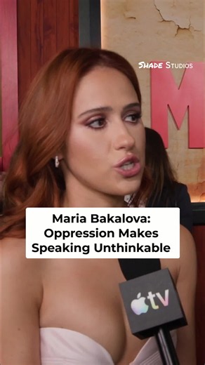 Maria Bakalova talks MAYDAY: A Powerful Story of Resilience and Hope. Her story speaks to ongoing struggles and the difficulty of speaking out, even to family. A heartbreaking yet beautiful journey of facing multiple oppressions and finding strength. #MariaBakalova #MAYDAY #AppleTV