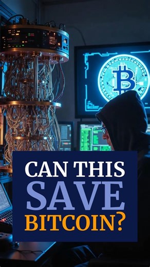 Quantum computing will eventually crack Bitcoin. One bit of code could guarantee survival #Shorts