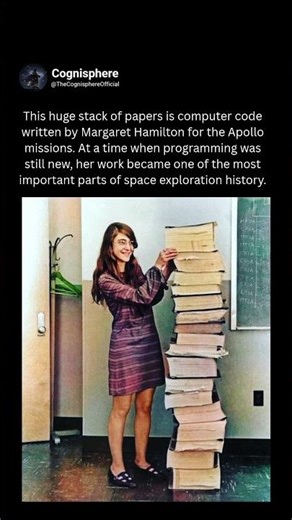 The Moon landing depended on her code