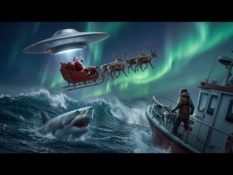 The Antarctic Rescue: Santa & Alien vs Megalodon