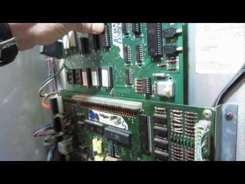 1980 Williams Alien Poker system6 pinball repair
