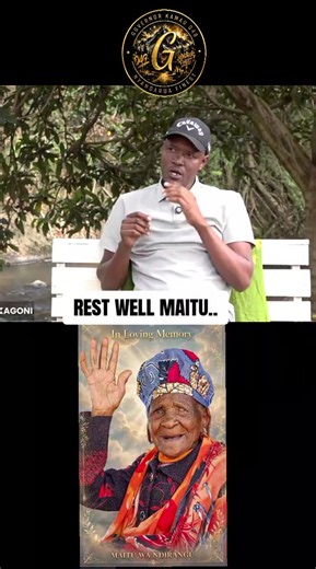 Rest Well Maitu: Tribute Clip for Governor Kamau049