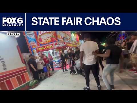 Wisconsin State Fair: Fighting, multiple disturbances on final night | FOX6 News Milwaukee