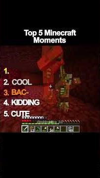 Top 5 Minecraft Moments