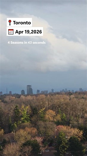 4 SEASONS IN ONE DAY?! Toronto’s Wild Weather – Sun, Rain, Snow + 39km/h Wind