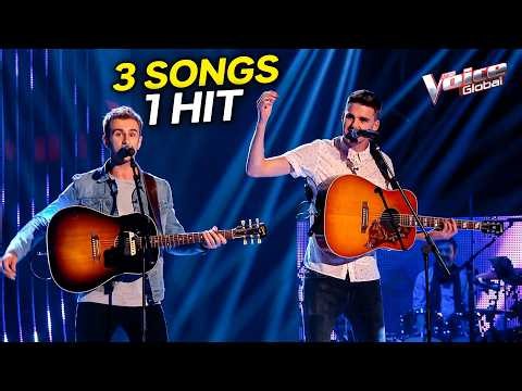 They Turned 3 Songs into 1 HUGE BANGER | The Voice