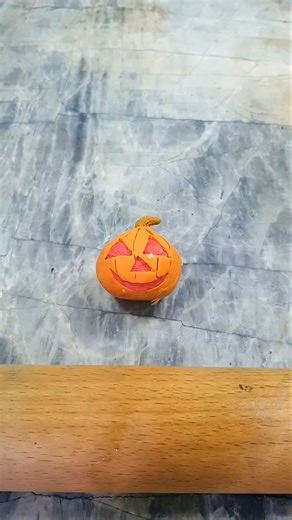 Halloween Pumpkin 🎃👻 Clay Art