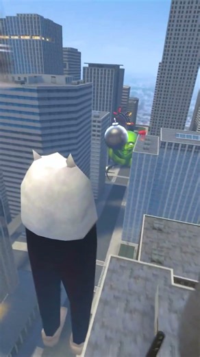 Cat helps cameraman rescue! 🐈🔥 #cat #meme #gmod