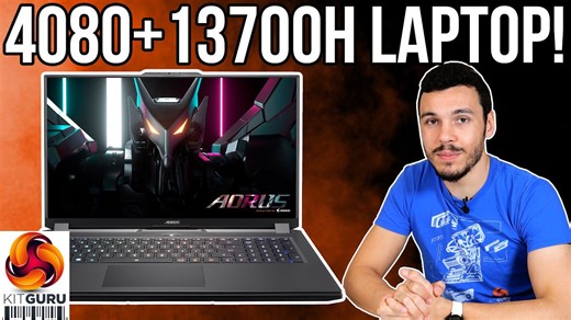 Gigabyte Aorus 17H (2023) review, Ada + Raptor Lake