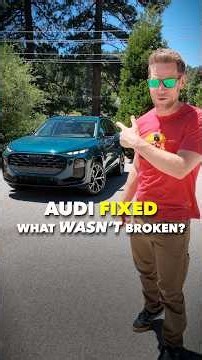 Audi reinvented the turn signal stalk... but why? 🤨