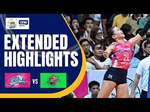 CREAMLINE vs NXLED | EXTENDED HIGHLIGHTS | PVL ON TOUR