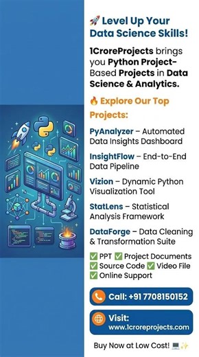 Python Projects With Source Code Synopsis PPT | 1CroreProjects | Python | Java | PHP | Node JS