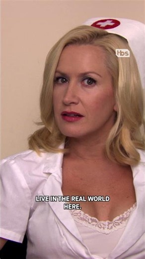 Angela defends her Halloween costume 🩺 #TheOffice | TBS