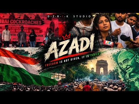 AZADI ✊ | NO MORE VICTIM | Official Music Video | DZRIK | Hindi Protest Rap 2026