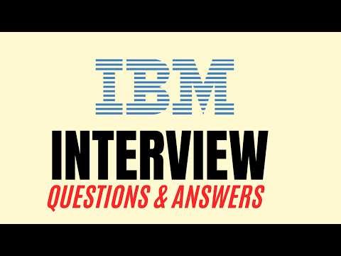 Top 25 IBM Interview Questions and Answers for 2026