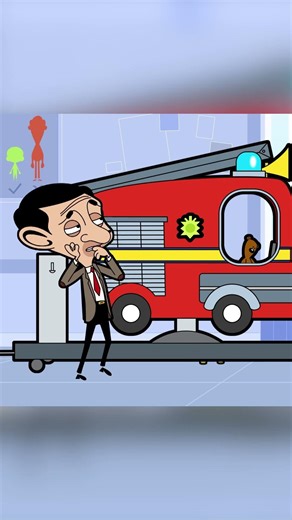 Mr Bean’s Wild Fire Truck Ride Distraction 🚒 | Mr Bean Animated Season 4 | Funny Clips | Mr Bean