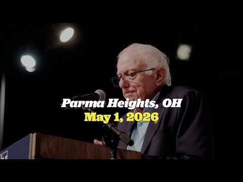 FULL SPEECH: Bernie discusses the existential threat of AI and endless war in Ohio