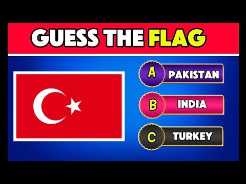 Guess the Flag Quiz 🌍 |Top Famous Countries Challenge | Can You Get 100%?