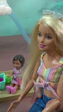 Barbie and Ken Park Story w Puppy 😮