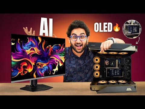 RTX 5090 with a Massive Screen – PC Builders Must Watch !