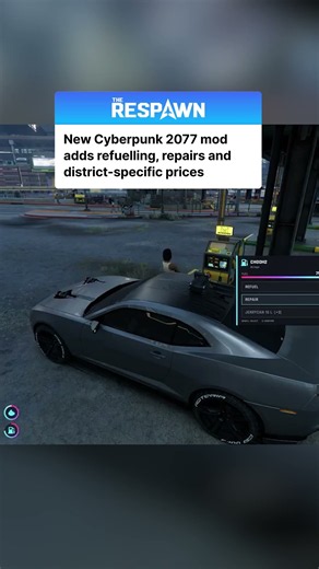 New Cyberpunk 2077 mod adds refuelling, repairs and district-specific prices