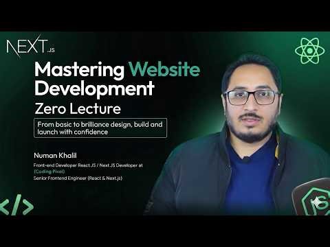 Zero Lecture | Web Development Using React, Node.js and TypeScript
