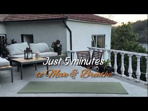 Just 5 Minutes to Move and Breathe | Desafio de Yoga de 7 Dias