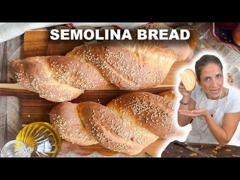 Super Easy Semolina Bread Recipe