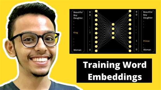 Word2Vec from scratch: Training word embeddings explained part 1