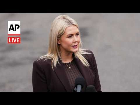 LIVE: White House Press Secretary Karoline Leavitt speaks to the media