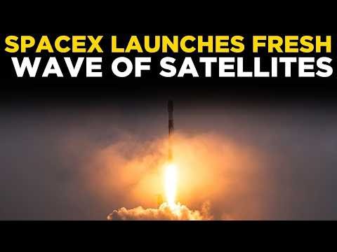 SPACEX LAUNCH LIVE | Falcon 9 Blasts Off With 29 Starlink Satellites From Cape Canaveral