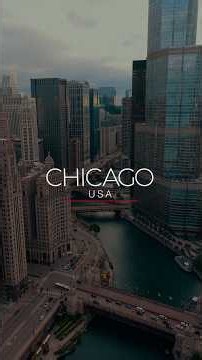 Chicago From Above 🇺🇸 | Stunning 4K Drone Views #shorts #4k #drone #aerialview #usa #chicago