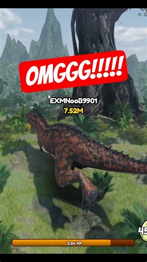 Subscribe Now - Roblox - Be Dino My Highest Score 🤣👌 Jurassic Dinosaur Simulation 🔥🤣