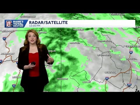 Showers slowly exit tonight with gradual clearing across Maine Friday