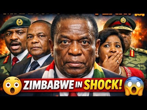BREAKING NEWS‼️ Mnangagwa STARES At The Camera 😱 And For The First Time Zimbabwe Sees Fear