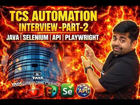 Crack TCS Automation Interview 🔥 Top Selenium Java Questions & Answers | Part 2