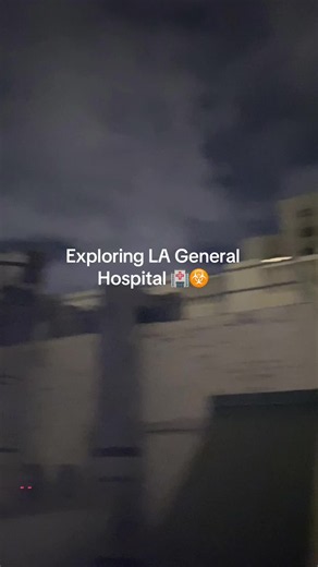 LA General Hospital abandoned exploration — old morgue, equipment, hallways