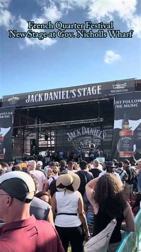 New French Quarter Festival Stage