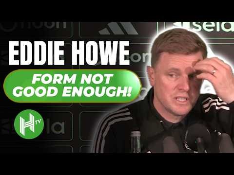 NOT GOOD ENOUGH | Eddie Howe | Newcastle 1-2 Bournemouth
