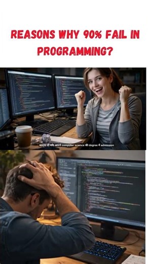 REASONS WHY 90% FAIL IN PROGRAMMING