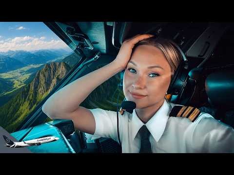 MY LAST TAKEOFF IN THE BOEING 737… INSANE SALZBURG Runway 33 | Cockpit Views | Airline Pilot Life