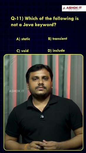 📌 Java Interview Questions | Ashok IT #javatips #javainterviewprep