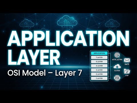 Application Layer Explained | OSI Model Layer 7 in Computer Networking | Part- 4 | #itsupport #ccna