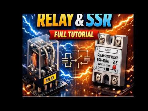 Relay vs SSR | PLC & Control Panel Explained in Hindi relay ssr solid state Realy and SSR, 