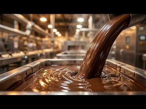 Inside a Chocolate Factory | From Cocoa Beans to Finished Chocolate