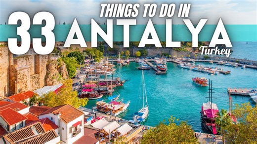 Best things to do in Antalya Turkey 4K