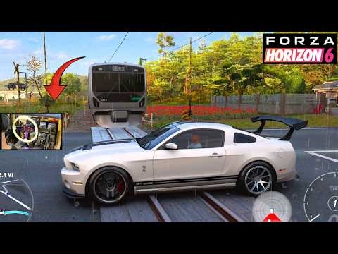 Forza Horizon 6 Preview Build Ep13 - Mustang VS TRAIN