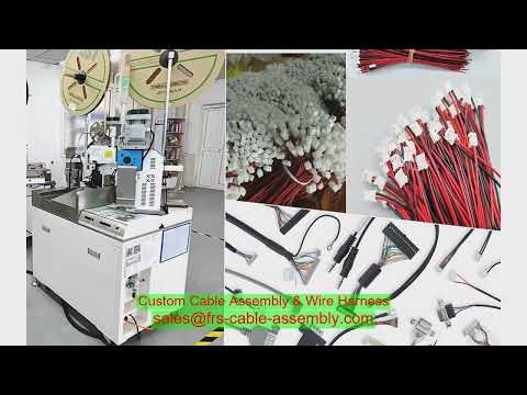 Copper Contact Material Lighting Wiring Harness Customized Easy To Install sma connector assembly