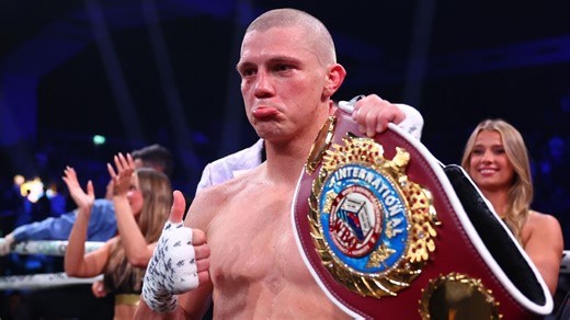 Nikita Tszyu thrashes Oscar Diaz in Newcastle; Rahim Mundine booed after iffy win