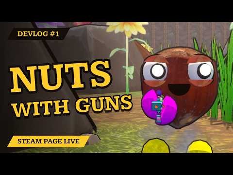 I'm making a co-op FPS where you play as a nut
